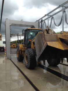 Station de lavage extérieur carrosserie engin spéciaux VicOsc Mobile 2 - TEC Concept Ghislenghien