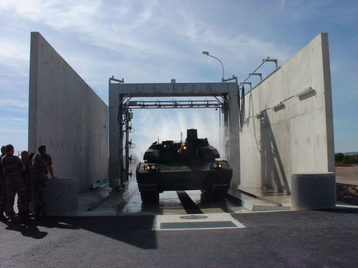 Station de lavage extérieur carrosserie engin spéciaux VicOsc Mobile 4 - TEC Concept Ghislenghien
